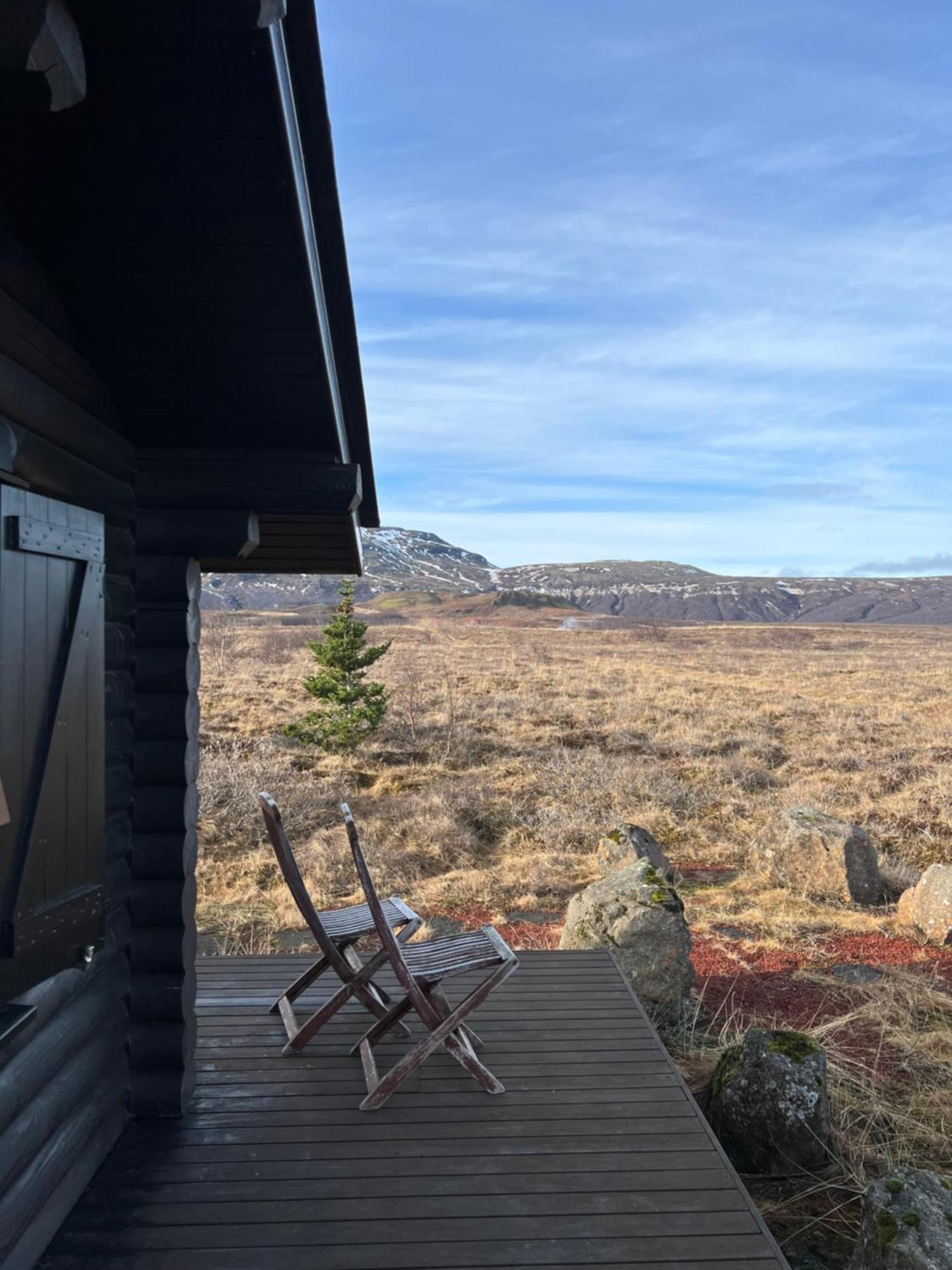 Blaskogabyggd Cosy Cabin With Amazing View On The Geysir מראה חיצוני תמונה