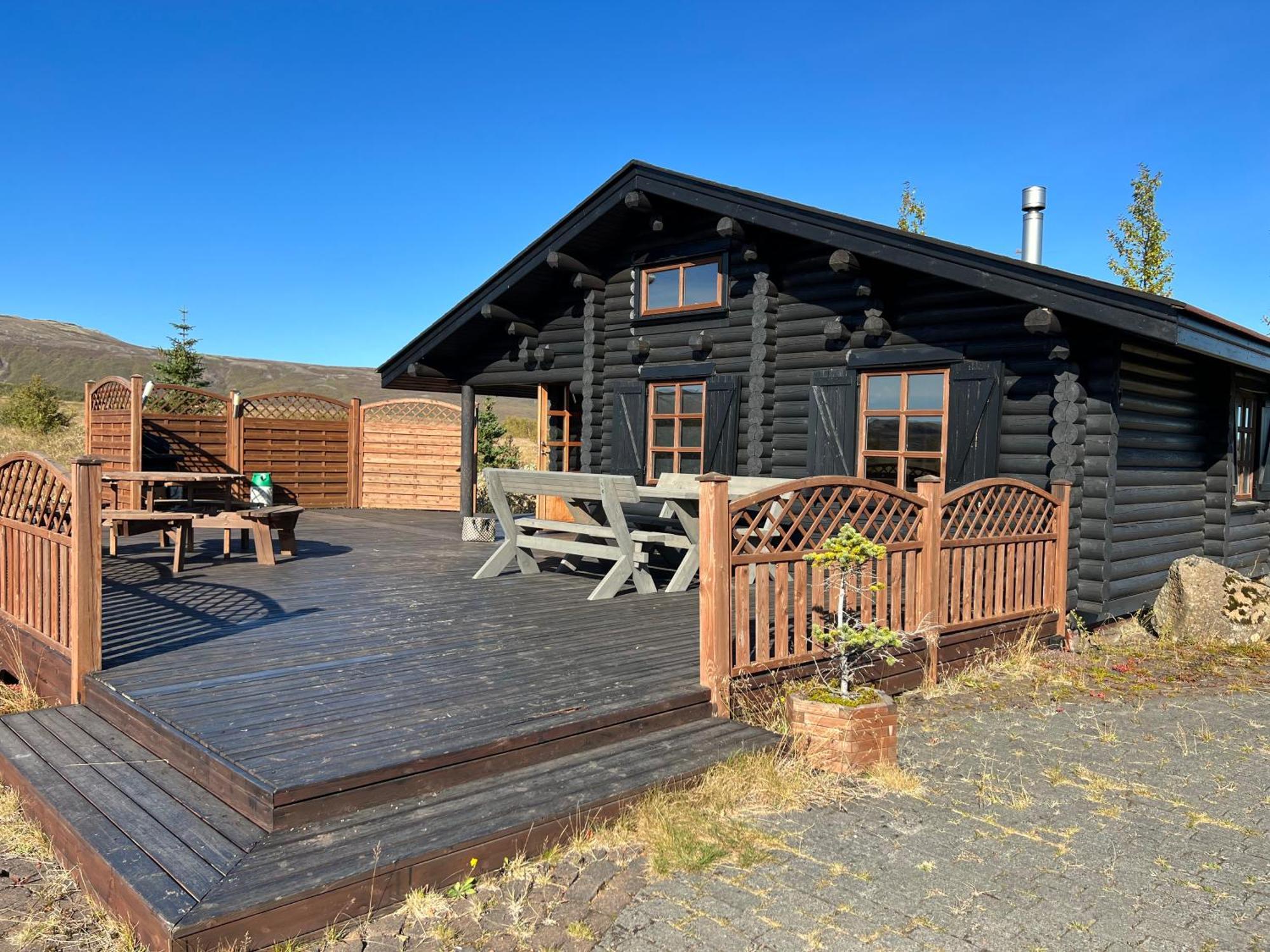 Blaskogabyggd Cosy Cabin With Amazing View On The Geysir מראה חיצוני תמונה